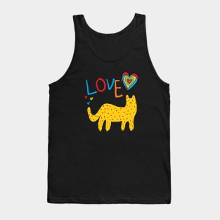 love cat Tank Top